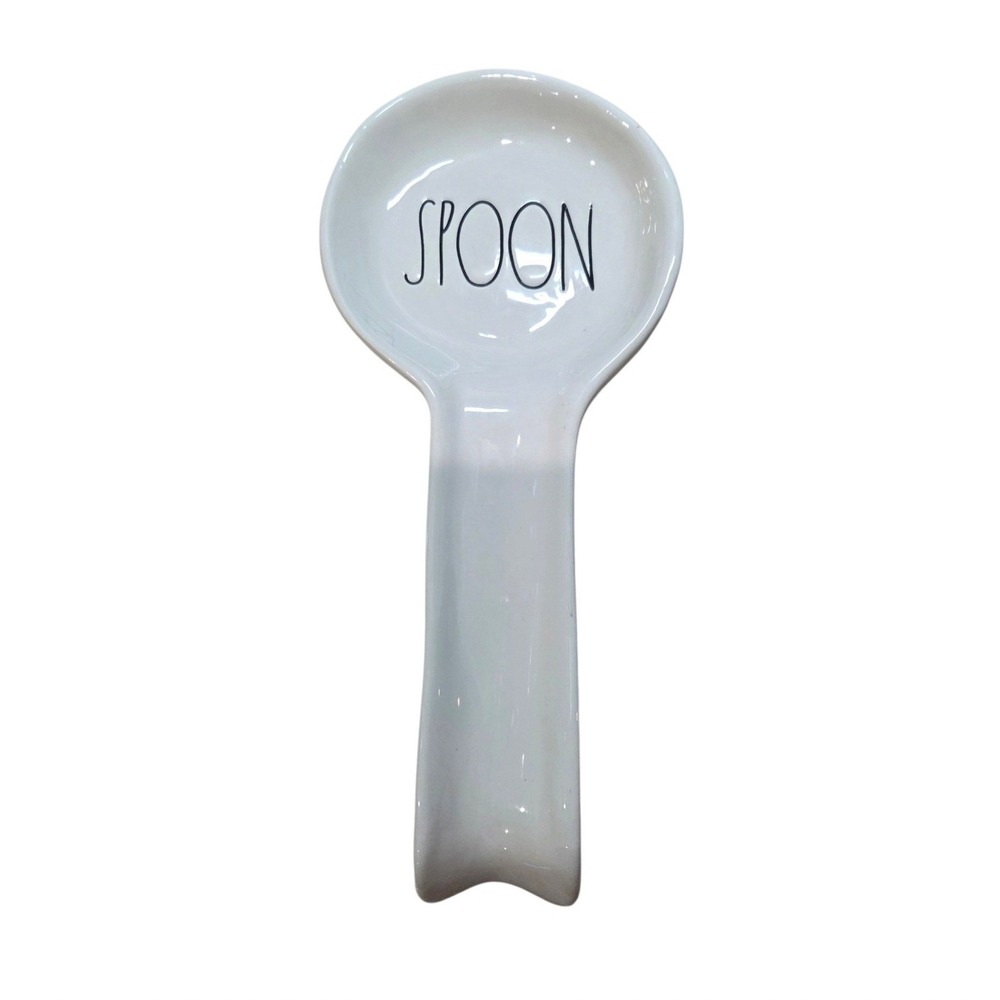 Rae Dunn Spoon Rest White Ceramic Farmhouse Decor